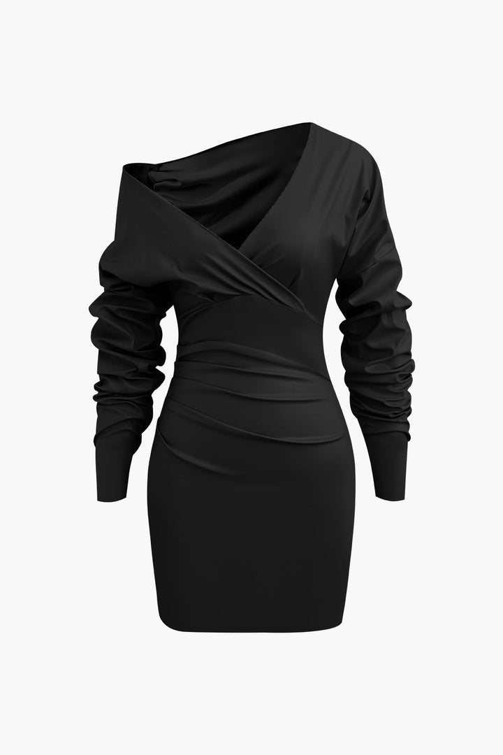 a black dress on a white background