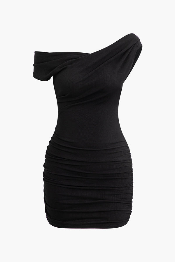 a black dress on a white background