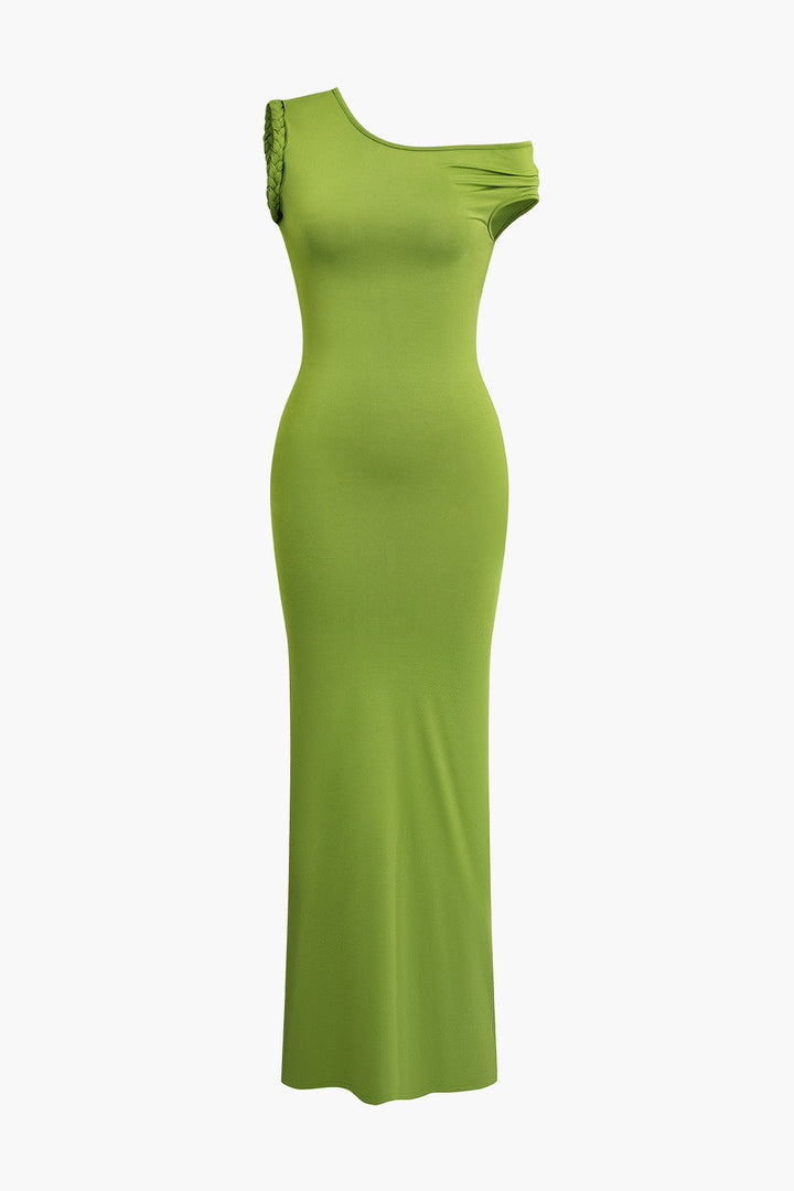 a green dress on a white background