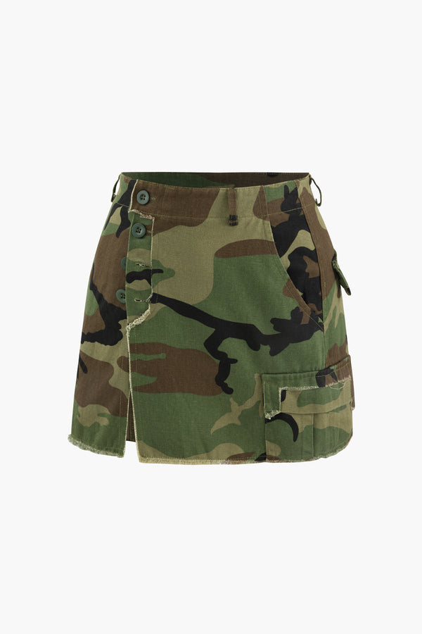 the camo cargo shorts