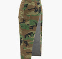 a picture of a camouflage cargo shorts