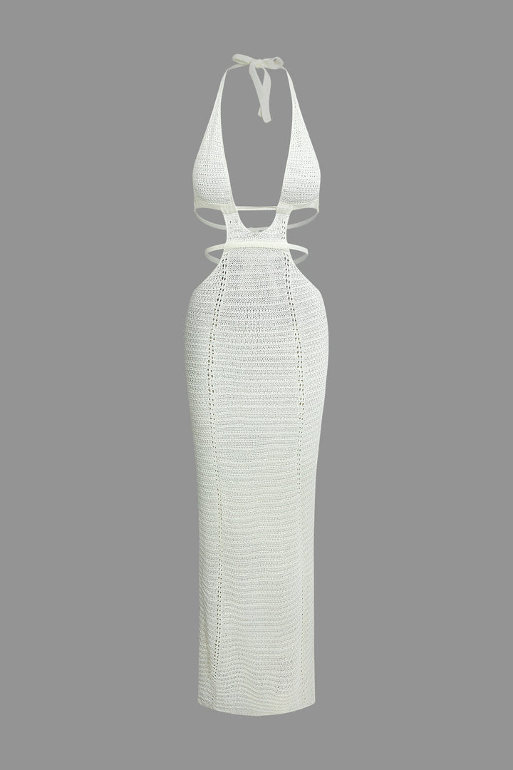 a white dress on a grey background