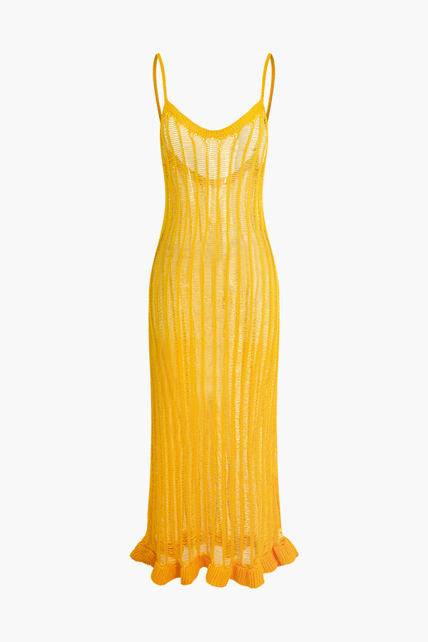 a yellow dress on a white background