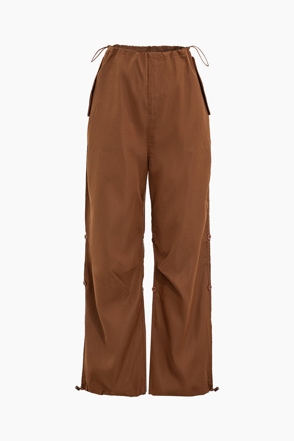 a picture of a brown cargo pant