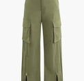 a picture of a green cargo pant