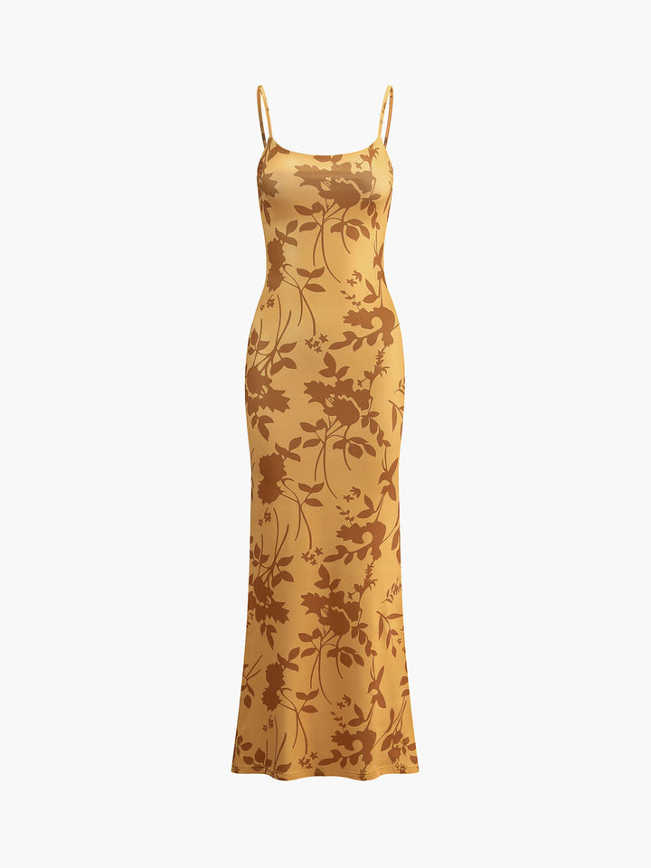 a dress with a floral pattern on it