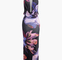 a women ' s dress with a floral print