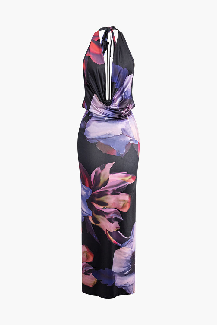 a women ' s dress with a floral print