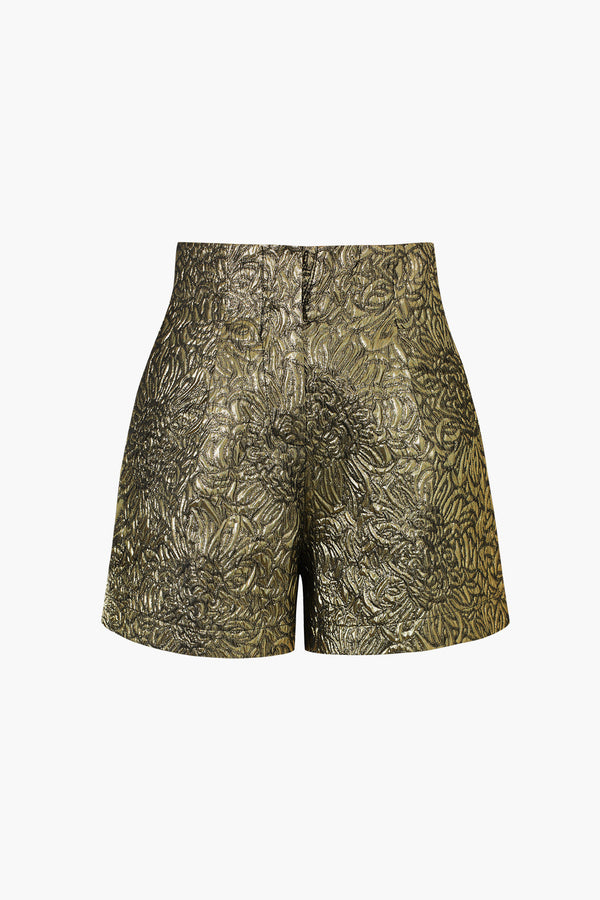 a photo of a short shorts with a pattern on it