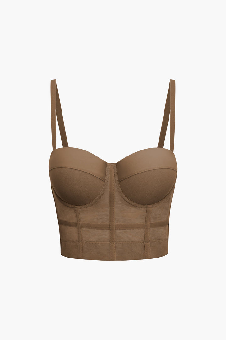 a women ' s bra top with straps