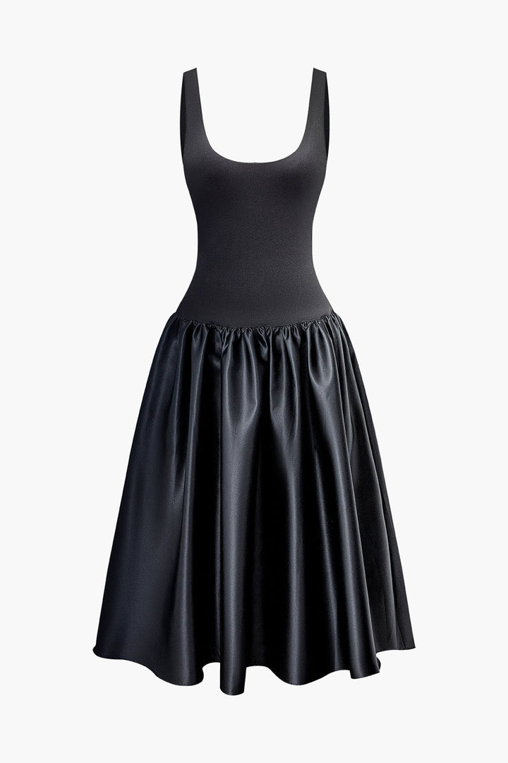 a black dress on a white background