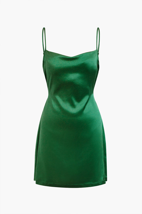 a green dress on a white background