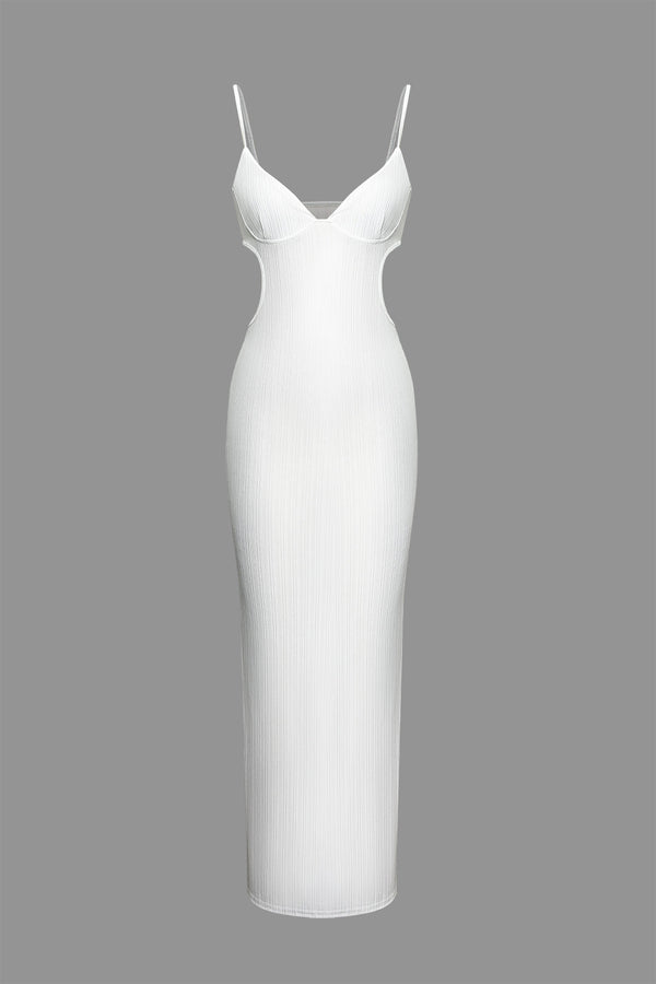 a white dress on a grey background