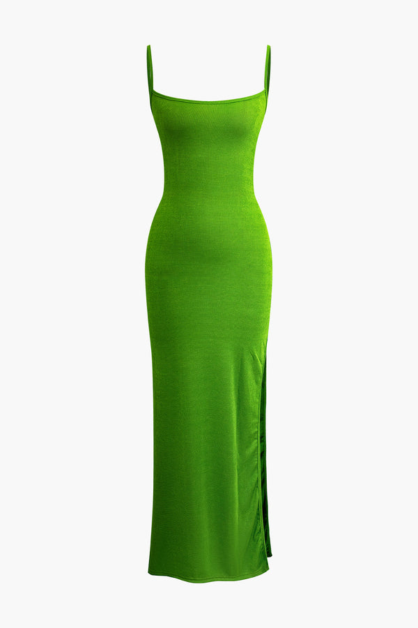 a green dress on a white background