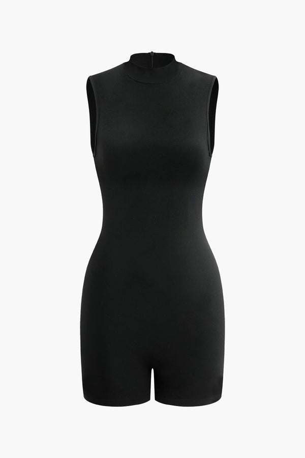 a black bodysuit on a white background