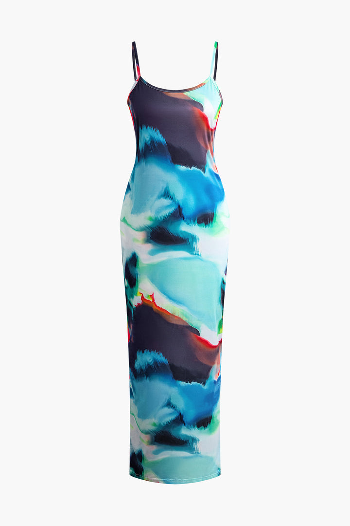 a women ' s dress with an abstract print