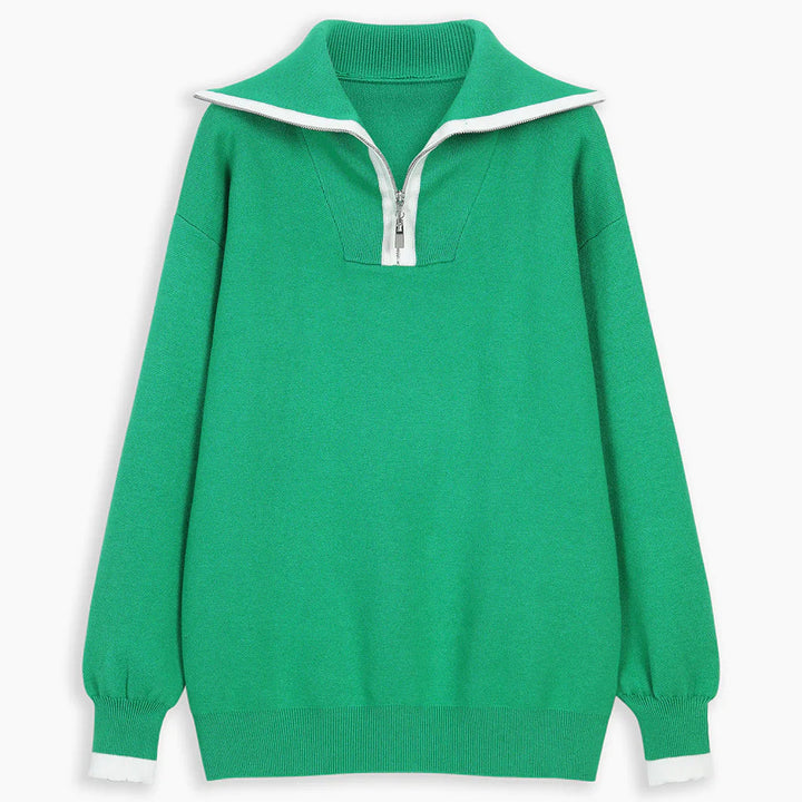 Under The Influence Collared Sweater