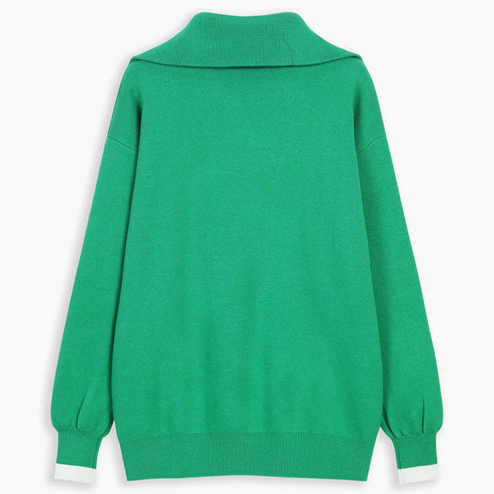 Under The Influence Collared Sweater