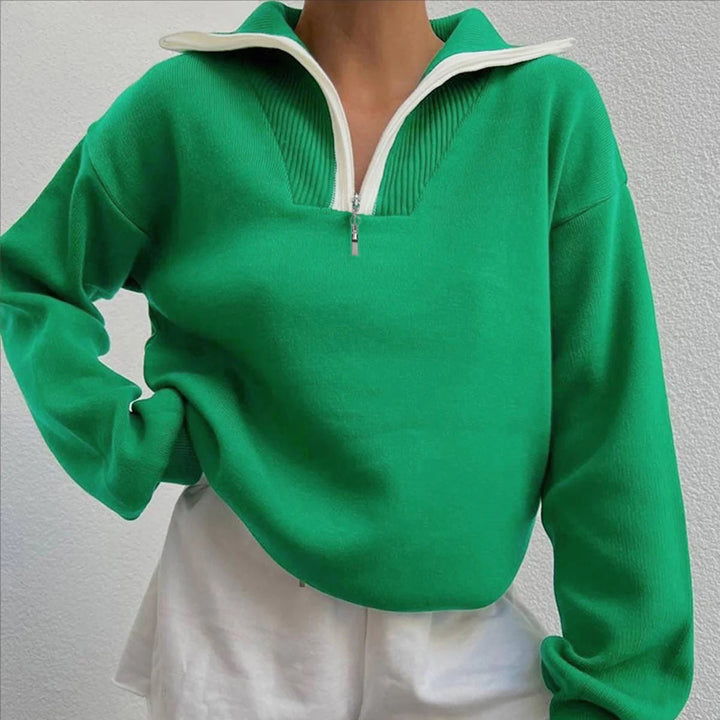 Under The Influence Collared Sweater