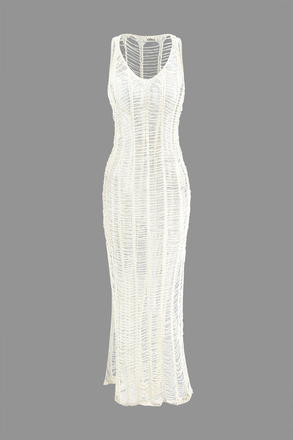 a white dress on a gray background